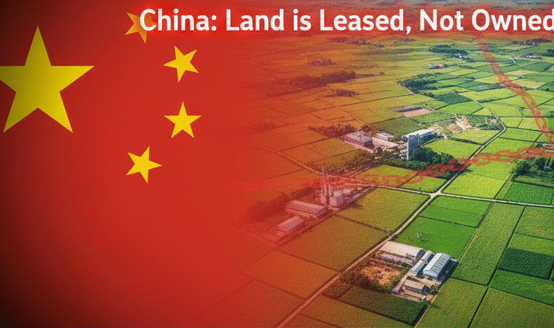 చైనా భూమి హక్కులు vs భారత్: ప్రజలకు ఒక్క ఇంచు భూమి కూడా సొంతం కాదు